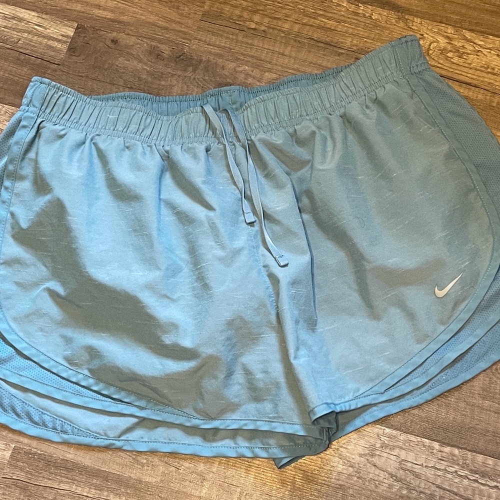 Nike Sky Blue Running Shorts Womens XL